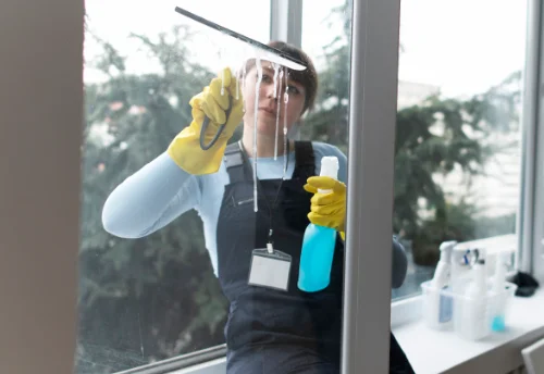 Nettoyage de vitres intérieures et extérieures à Malintrat